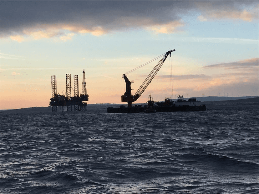 Deniz platformu zemin iyileştirme çalışmaları